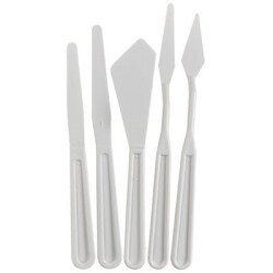 Plastik Spatula Seti 5'li - 1