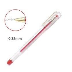 Platinum 0.38mm İğne Uçlu Jel Mürekkepli Kalem KIRMIZI - 1