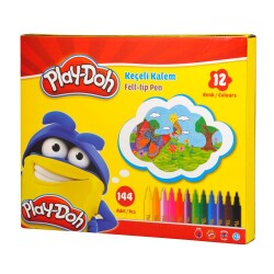 Play-Doh 144'lü Keçeli Kalem (12 Renk x 12 Adet Sınıf Paketi) - 1