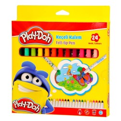 Play-Doh 24 Renk Keçeli Kalem 5 mm - 1