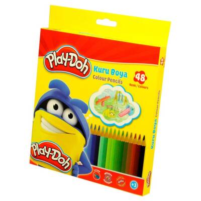 Play-Doh 48 Renk Kuru Boya - 1