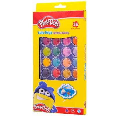 Play-Doh Sulu Boya 36 Renk 23 mm Çap - 1