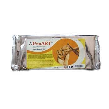 Ponart - Kosida Seramik Kili 500 gr. Terracotta - 1