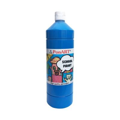 Ponart School Paint Çok Amaçlı Okul Boyası Primer Mavi 250 ml - 1