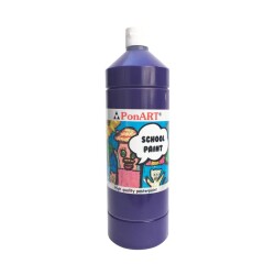 Ponart School Paint Çok Amaçlı Okul Boyası Violet 250 ml - 1