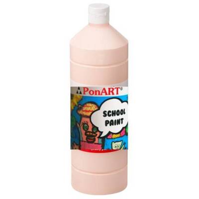 Ponart School Paint Tempera Boya 1000 ml. PSP-2224 TEN RENGİ - 1