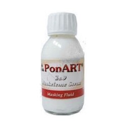 Ponart Suluboya Maskeleme Sıvısı (Masking Fluid) 100 ml. - 1
