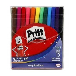 Pritt Keçeli Kalem 12 Renk - 1