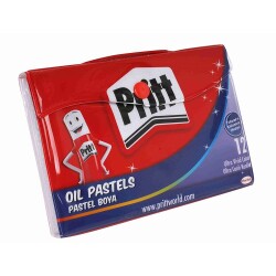 Pritt Pastel Boya 12 Renk Çantalı - 1