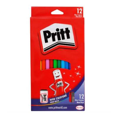 Pritt Silinebilir Pastel Boya 12 Renk - 1