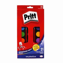 Pritt Suluboya 21 Renk Büyük Tablet - 1