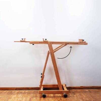 Profesyonel H Tipi Tekerlekli Şövale 230 cm HPX-W14 - 3