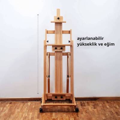 Profesyonel H Tipi Tekerlekli Şövale 230 cm HPX-W14 - 4