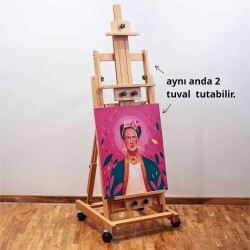 Profesyonel H Tipi Tekerlekli Şövale 230 cm HPX-W14 - 5