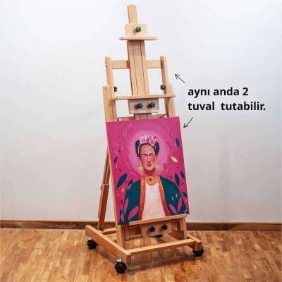 Profesyonel H Tipi Tekerlekli Şövale 230 cm HPX-W14 - 5