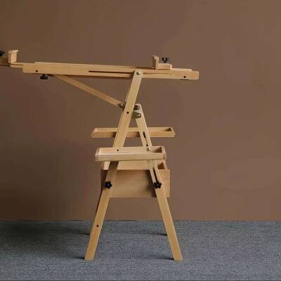 Profesyonel Katlanabilir Çift Tepsili Şövale 205 cm HPX-X6 - 5