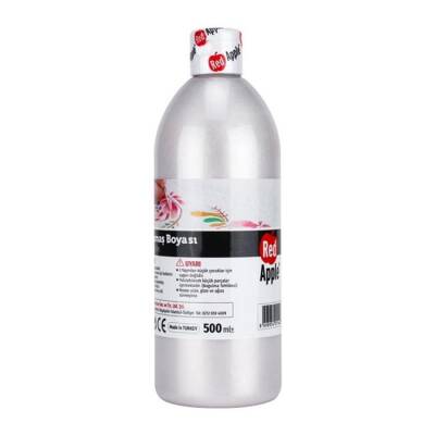 Red Apple Metalik Kumaş Boyası 500 ml. M.BEYAZ - 1