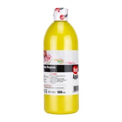 Red Apple Metalik Kumaş Boyası 500 ml. M.SARI - 1