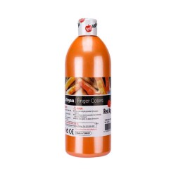 Red Apple Metalik Parmak Boyası 500 ml. Turuncu - 1