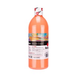 Red Apple Neon Akrilik Boya 500 ml Turuncu - 1
