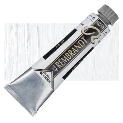 Rembrandt Yağlı Boya 40 ml. 104 Zinc White (Safflower Oil) - 1