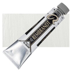 Rembrandt Yağlı Boya 40 ml. 105 Titanium White (Safflower Oil) - 1