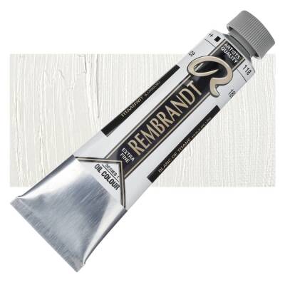Rembrandt Yağlı Boya 40 ml. 118 Titanium White (Linseed Oil) - 1