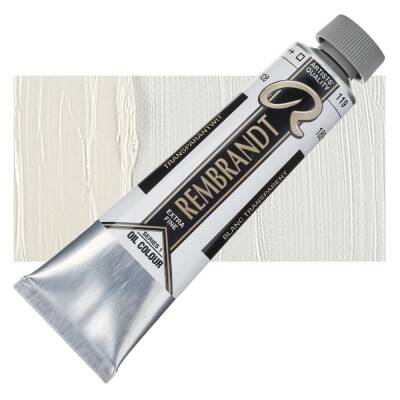 Rembrandt Yağlı Boya 40 ml. 119 Transparent White - 1