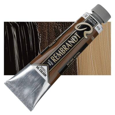 Rembrandt Yağlı Boya 40 ml. 414 Asphaltum - 1