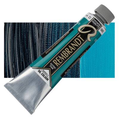 Rembrandt Yağlı Boya 40 ml. 565 Phthalo Turquoise Blue - 1