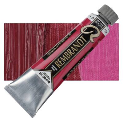 Rembrandt Yağlı Boya 40 ml. 567 Permanent Red Violet - 1