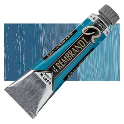 Rembrandt Yağlı Boya 40 ml. 586 Cobalt Turquoise Blue - 1