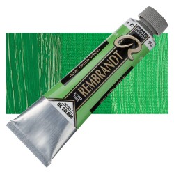 Rembrandt Yağlı Boya 40 ml. 614 Permanent Green Medium - 1