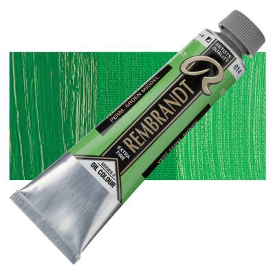 Rembrandt Yağlı Boya 40 ml. 614 Permanent Green Medium - 1