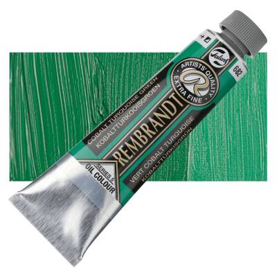 Rembrandt Yağlı Boya 40 ml. 682 Cobalt Turquoise Green - 1