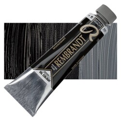 Rembrandt Yağlı Boya 40 ml. 701 Ivory Black - 1