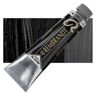 Rembrandt Yağlı Boya 40 ml. 702 Lamp Black - 1