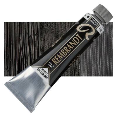 Rembrandt Yağlı Boya 40 ml. 735 Oxide Black - 1
