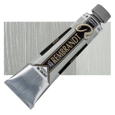 Rembrandt Yağlı Boya 40 ml. 800 Silver - 1