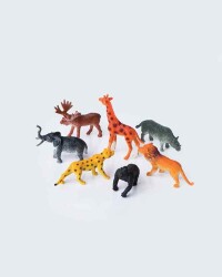 Renkli Yabani Hayvanlar 1/50 4 Adet - Eshel