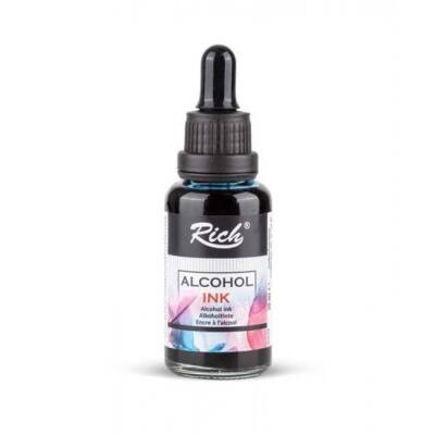 Rich Alcohol Ink Alkol Bazlı Mürekkep 30 ml AÇIK MAVİ - 1