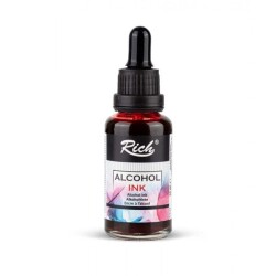 Rich Alcohol Ink Alkol Bazlı Mürekkep 30 ml BORDO - 1