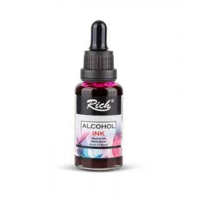 Rich Alcohol Ink Alkol Bazlı Mürekkep 30 ml FUŞYA - 1