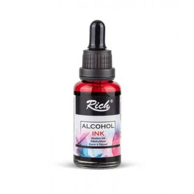 Rich Alcohol Ink Alkol Bazlı Mürekkep 30 ml KIRMIZI - 1