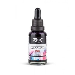 Rich Alcohol Ink Alkol Bazlı Mürekkep 30 ml MOR - 1
