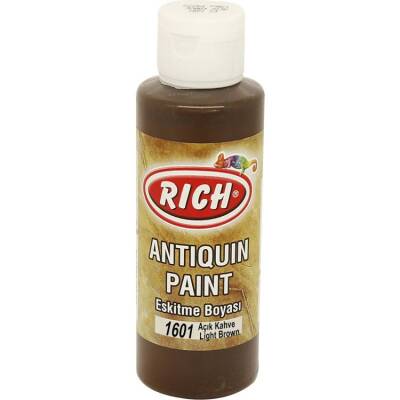 Rich Antiquing Paint Eskitme Ahşap Boyası 120 cc. 1601 Açık Kahve - 1