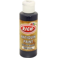 Rich Antiquing Paint Eskitme Ahşap Boyası 120 cc. 1608 Lacivert - 1