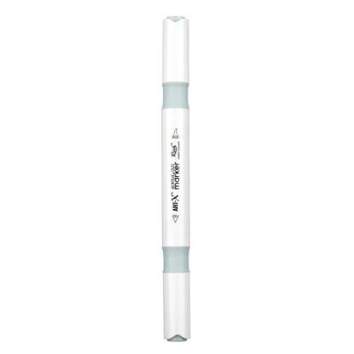 Rich Art-X Acrylic Duo Marker Çift Uçlu Su Bazlı Boyama Kalemi No:153 Gri Mavi - 2