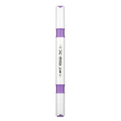 Rich Art-X Acrylic Duo Marker Çift Uçlu Su Bazlı Boyama Kalemi No:158 Leylak - 2