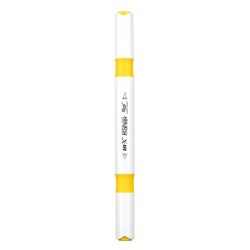 Rich Art-X Acrylic Duo Marker Çift Uçlu Su Bazlı Boyama Kalemi No:20 Sarı - 2